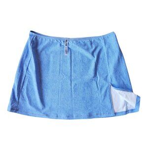 Victoria’s Secret PINK Women’s Size L Shiny Pull‑On Mini Cover‑Up Skirt